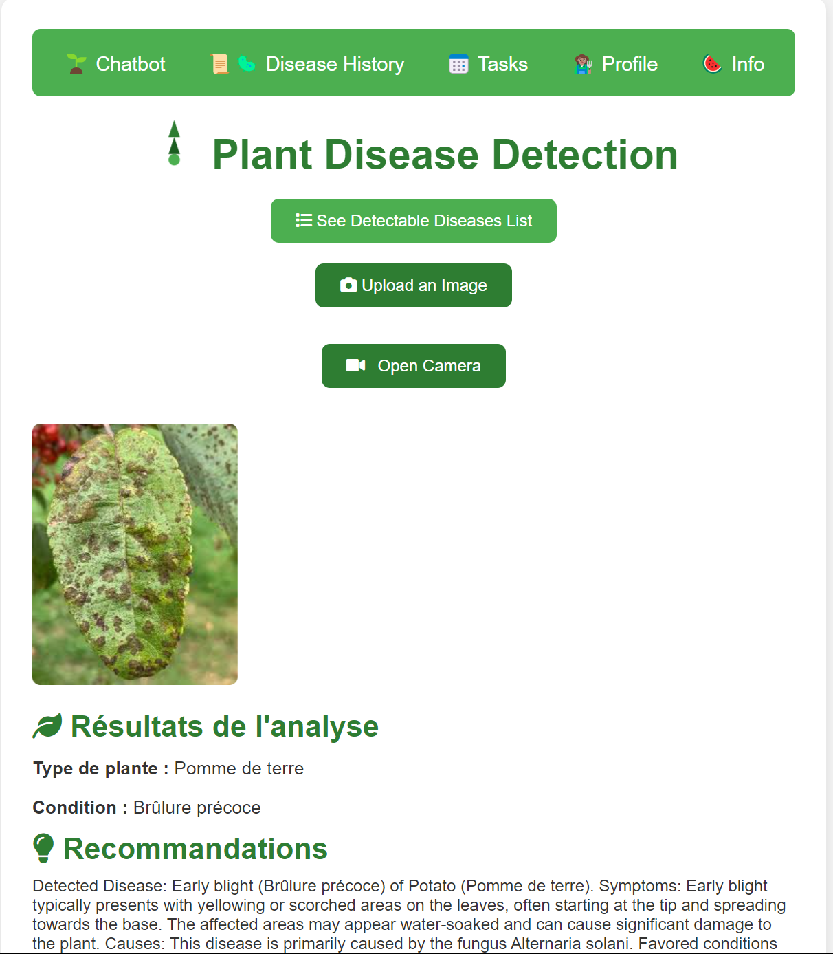 Analyses et statistiques